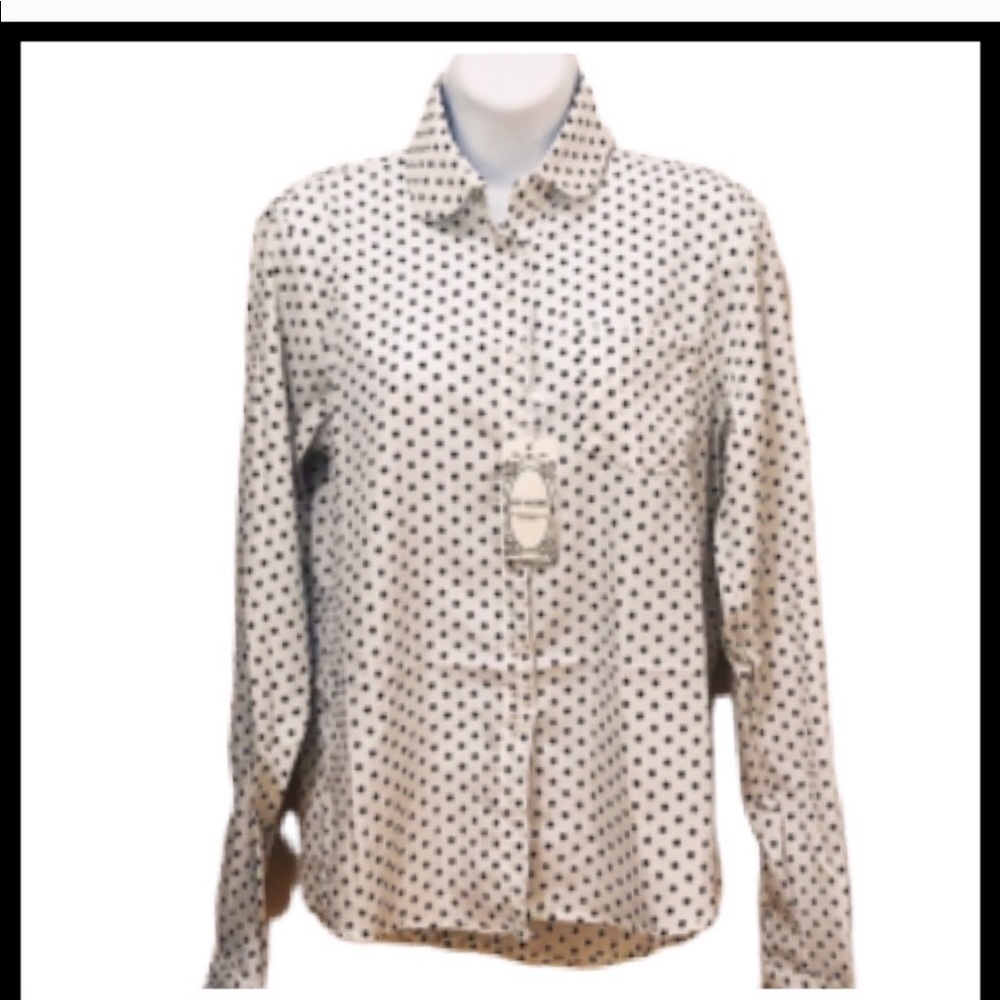 🔥Polka Dot Button Down Shirt